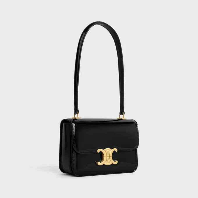 Bolso Teen Garance en piel de becerro charol