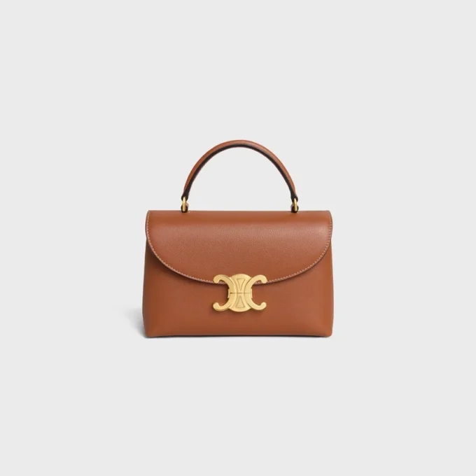 Bolso Teen Nino en piel de becerro granulada y flexible