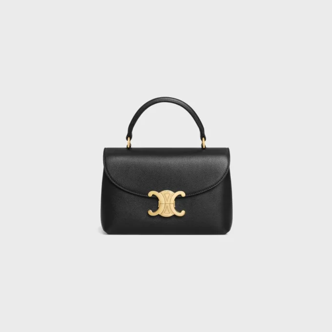Bolso Teen Nino en piel de becerro granulada y flexible