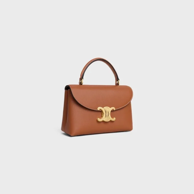 Bolso Teen Nino en piel de becerro granulada y flexible