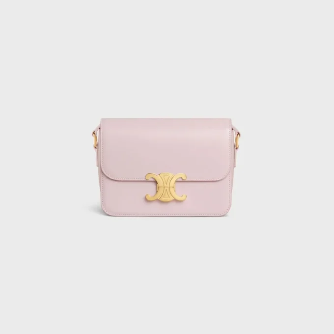 Bolso Teen Triomphe en piel de becerro brillante Bolso Teen Triomphe en piel de becerro brillante