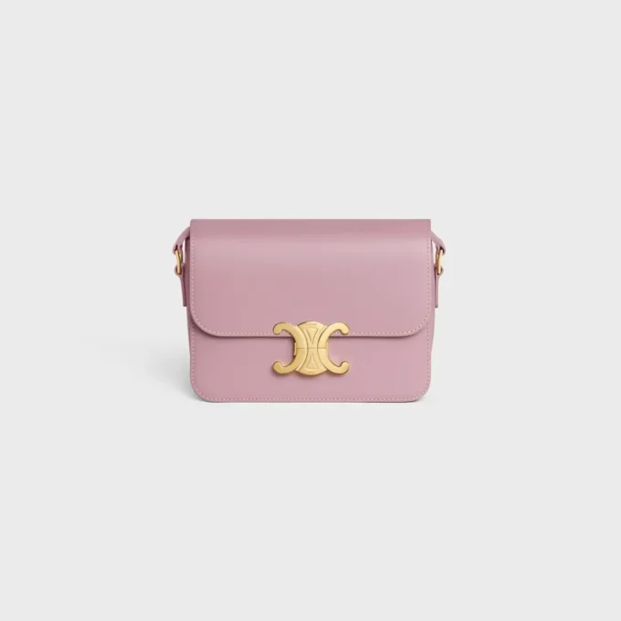 Bolso Teen Triomphe en piel de becerro brillante Bolso Teen Triomphe en piel de becerro brillante