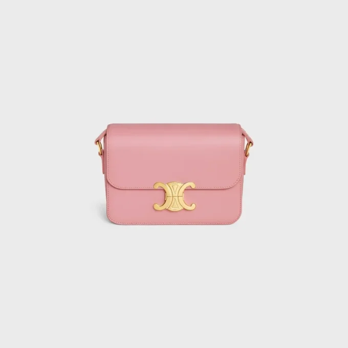 Bolso Teen Triomphe en piel de becerro brillante Bolso Teen Triomphe en piel de becerro brillante