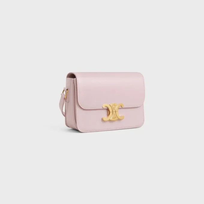 Bolso Teen Triomphe en piel de becerro brillante Bolso Teen Triomphe en piel de becerro brillante