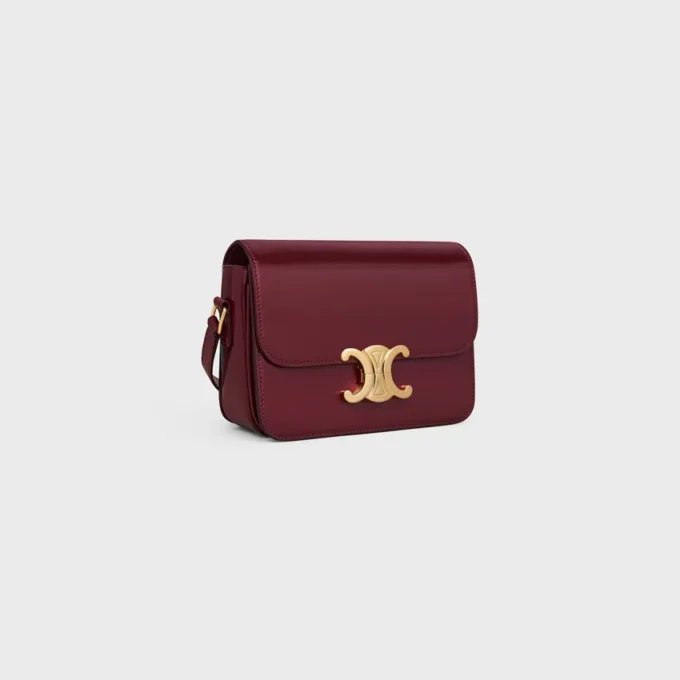 Bolso Teen Triomphe en piel de becerro brillante Bolso Teen Triomphe en piel de becerro brillante