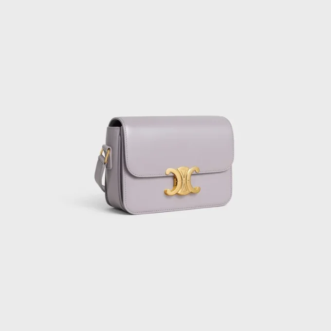 Bolso Teen Triomphe en piel de becerro brillante Bolso Teen Triomphe en piel de becerro brillante