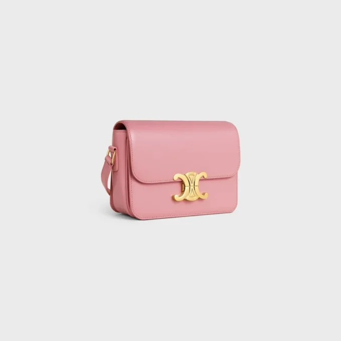 Bolso Teen Triomphe en piel de becerro brillante Bolso Teen Triomphe en piel de becerro brillante