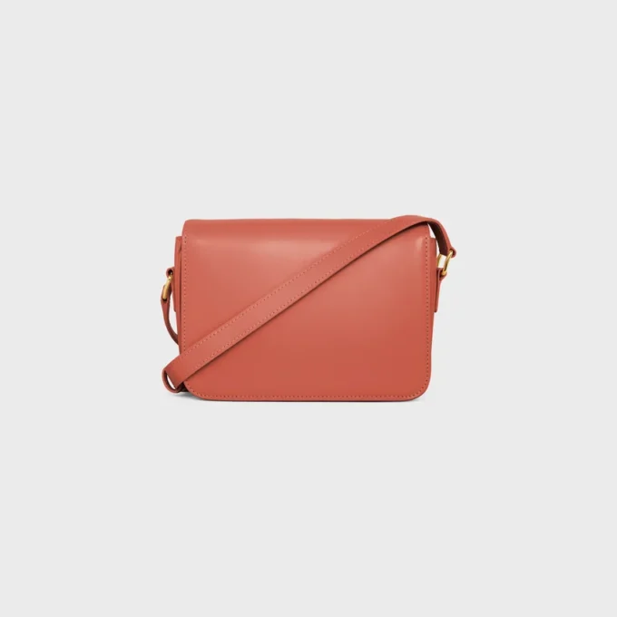 Bolso Teen Triomphe en piel de becerro brillante Bolso Teen Triomphe en piel de becerro brillante
