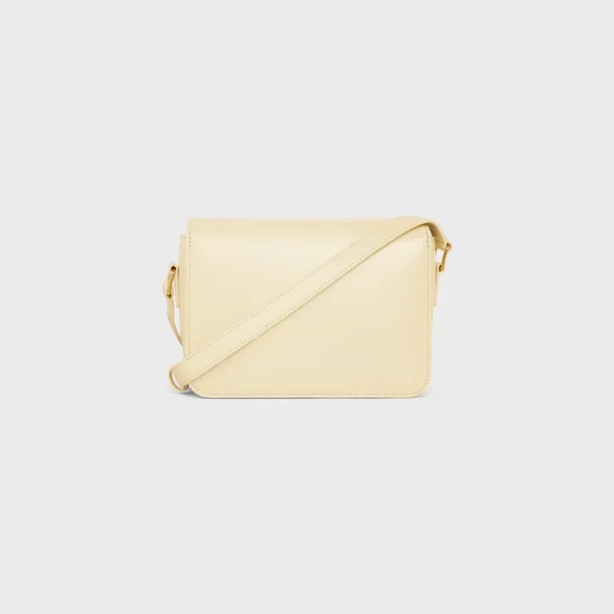 Bolso Teen Triomphe en piel de becerro brillante Bolso Teen Triomphe en piel de becerro brillante