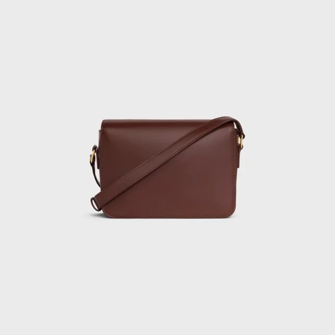 Bolso Teen Triomphe en piel de becerro brillante Bolso Teen Triomphe en piel de becerro brillante