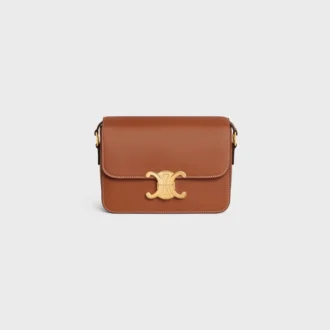 Bolso Teen Triomphe en piel de becerro natural