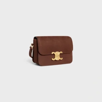Bolso Teen Triomphe en piel de becerro nobuk granulada