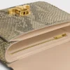 Bolso Teen Triomphe en pitón nacarado Bolso Teen Triomphe en pitón nacarado