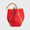 Bolso tipo cubo grande con tirantes en tejido Jacquard C Sulky Bolso tipo cubo grande con tirantes en tejido Jacquard C Sulky