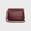 Bolso Triomphe Besace suave en piel de cordero flexible y brillante Bolso Triomphe Besace suave en piel de cordero flexible y brillante