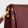 Bolso Triomphe Besace suave en piel de cordero flexible y brillante Bolso Triomphe Besace suave en piel de cordero flexible y brillante