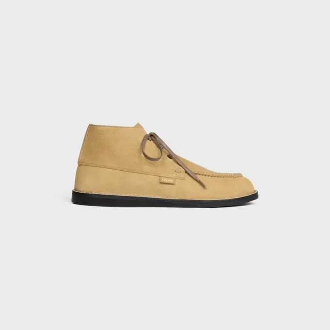 Bota chukka Sirocco en piel de becerro de ante