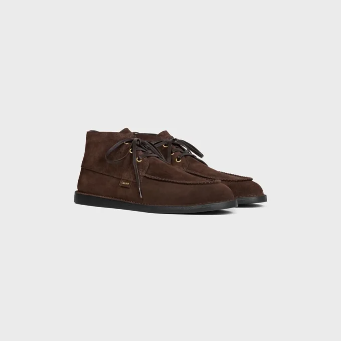 Bota chukka Sirocco en piel de becerro de ante