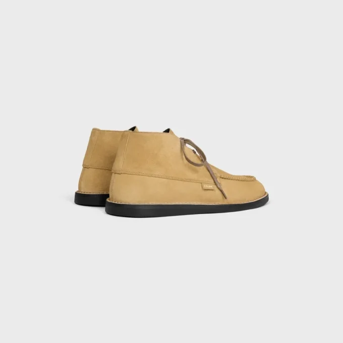 Bota chukka Sirocco en piel de becerro de ante