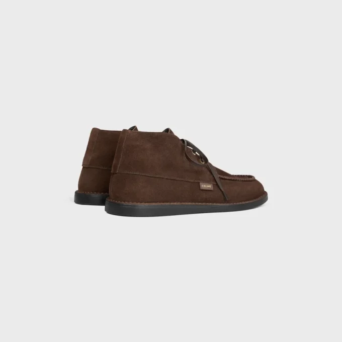 Bota chukka Sirocco en piel de becerro de ante