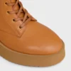 Botas con cordones Austin en piel de becerro brillante Botas con cordones Austin en piel de becerro brillante