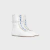 Botas de cordones de caña alta «Ballet» en piel de cordero