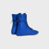 Botas de cordones de caña alta «Ballet» en piel de cordero