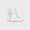 Botas de cordones de caña alta «Ballet» en piel de cordero