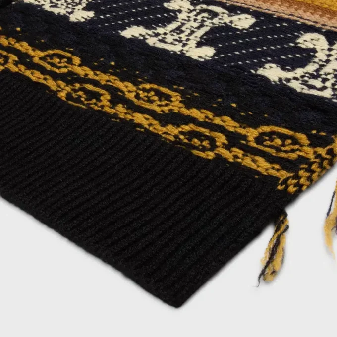 Bufanda de cachemira jacquard Bufanda de cachemira jacquard