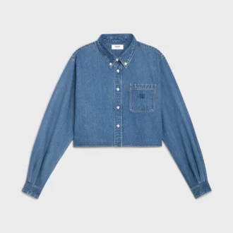 Camisa corta en denim Union Ocean Wash