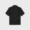 Camisa de bolos en viscosa con estampado Micro Triomphe