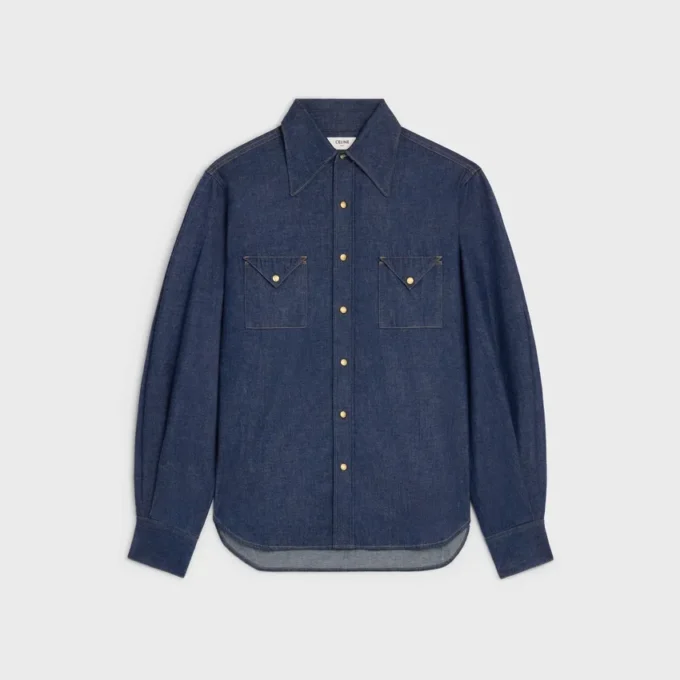Camisa de denim Camisa de denim