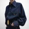 Camisa de denim Camisa de denim