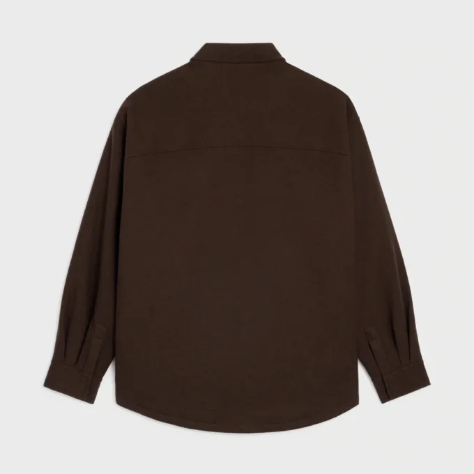 Camisa de franela de lana