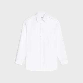 Camisa de popelín de algodón