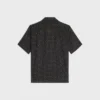 Camisa hawaiana de viscosa estampada