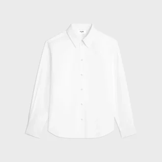 Camisa holgada de popelín de algodón Camisa holgada de popelín de algodón