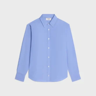 Camisa holgada de popelín de algodón Camisa holgada de popelín de algodón