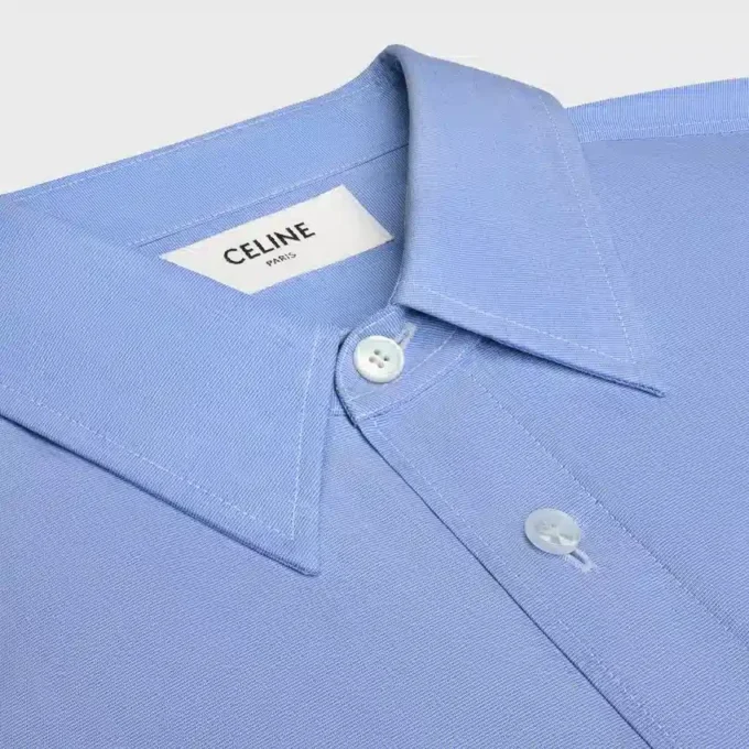 Camisa holgada de popelín de algodón Camisa holgada de popelín de algodón