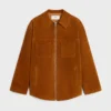 Camisa oversize de ante Camisa oversize de ante