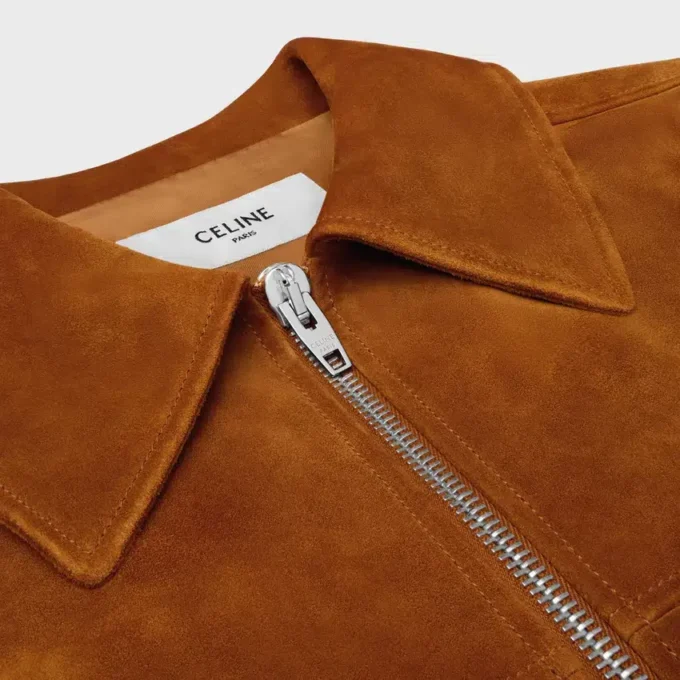 Camisa oversize de ante Camisa oversize de ante