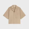 Camisa Scout en gabardina de algodón ligero Camisa Scout en gabardina de algodón ligero