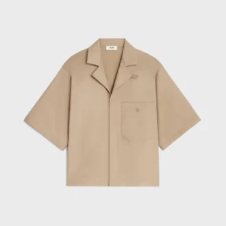 Camisa Scout en gabardina de algodón ligero