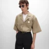 Camisa Scout en gabardina de algodón ligero Camisa Scout en gabardina de algodón ligero
