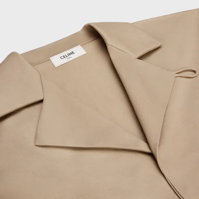 Camisa Scout en gabardina de algodón ligero Camisa Scout en gabardina de algodón ligero