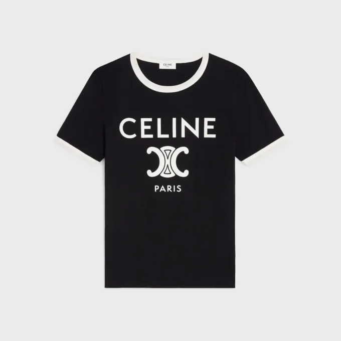 Camiseta CELINE Paris de jersey de algodón
