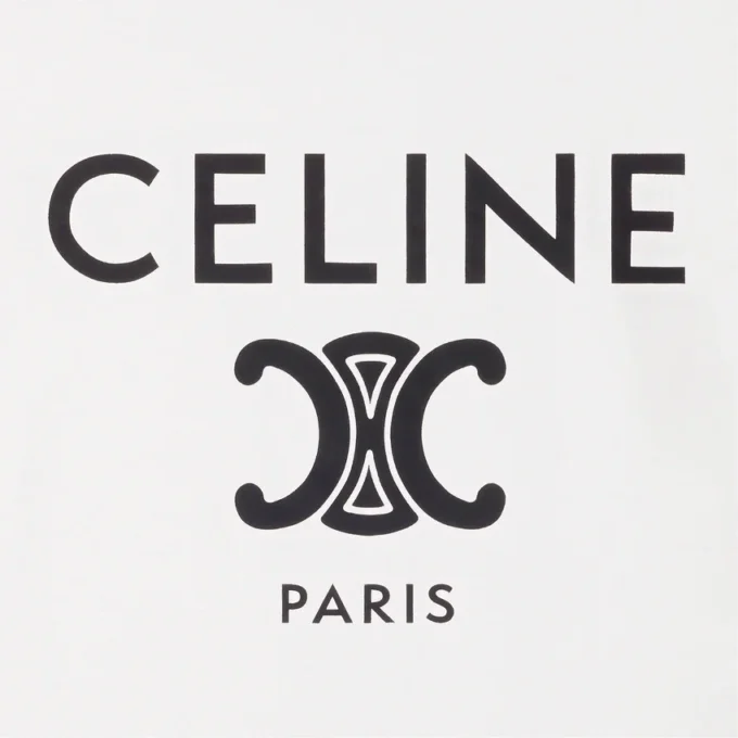 Camiseta CELINE Paris de jersey de algodón Camiseta CELINE Paris de jersey de algodón