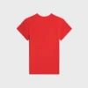 Camiseta clásica de jersey de algodón acanalado