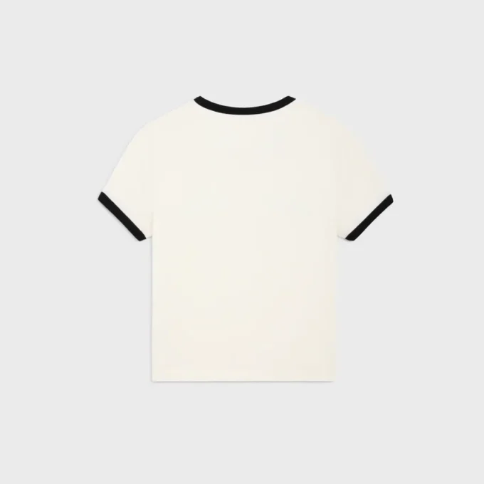 Camiseta corta de jersey de algodón Camiseta corta de jersey de algodón
