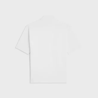 Camiseta de cuello alto en jersey de algodón